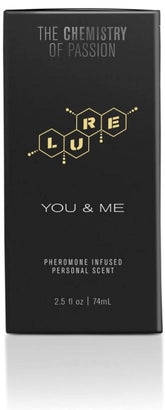 Lure Black Label You and Me Pheromone Infused Personal Scent Delay and Excite Sprays